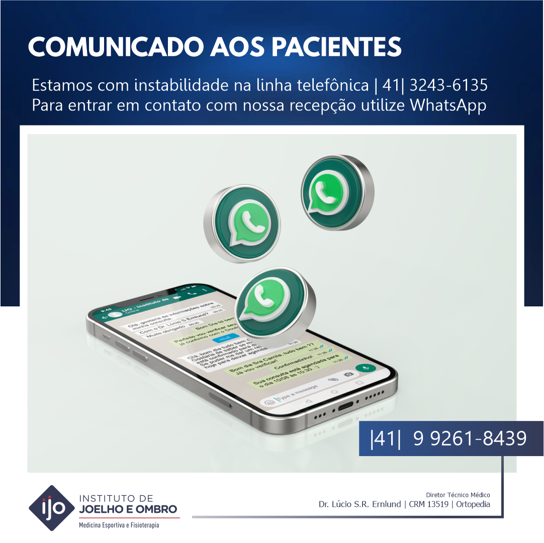 Comunicado Problemas Na Linha Telef Nica Salve Nosso Whatsapp Ijo