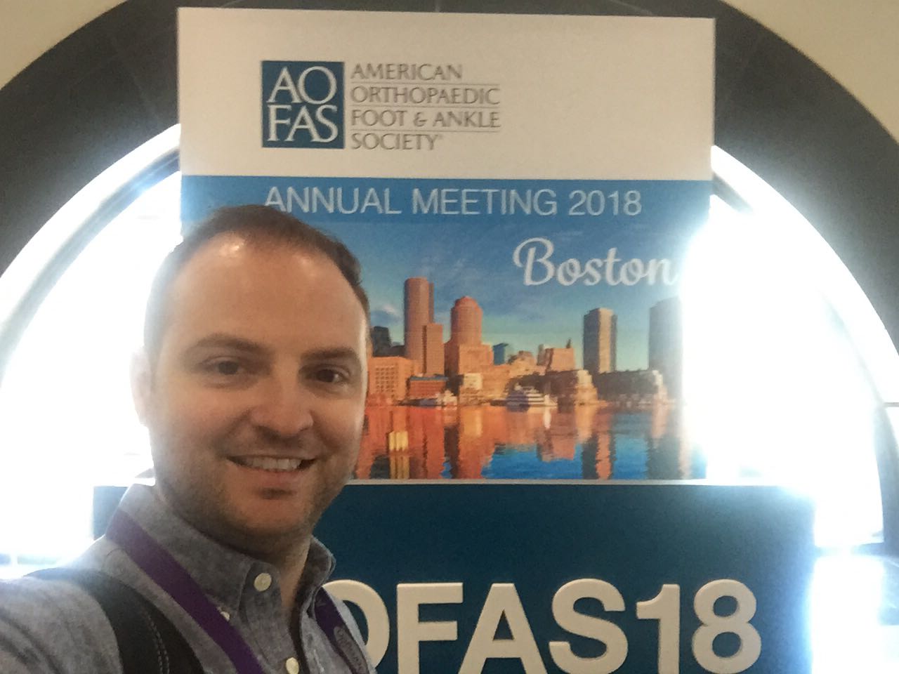 Dr. Leonardo Mugnol participou do Congresso AOFAS