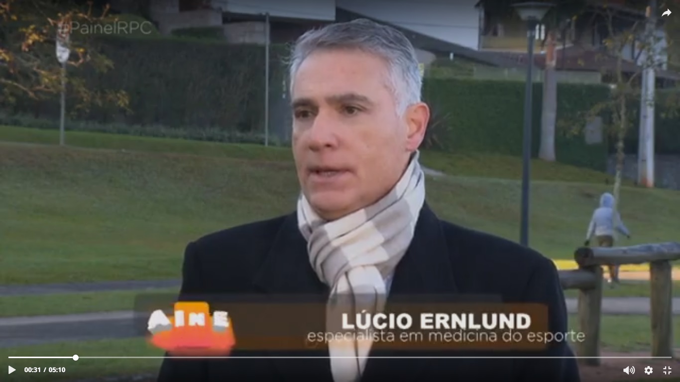 Dr. Lucio Ernlund em entrevista para G1 – Prática de exercícios físicos