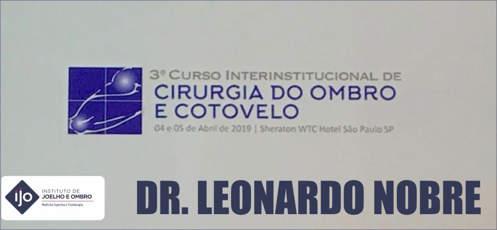 Dr. Leonardo Nobre – Curso Interinstitucional | SP.